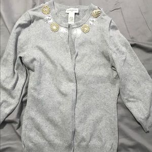 3/4 length cardigan